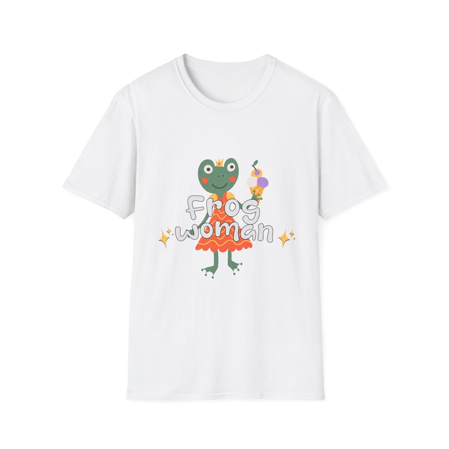 frog woman softie tee