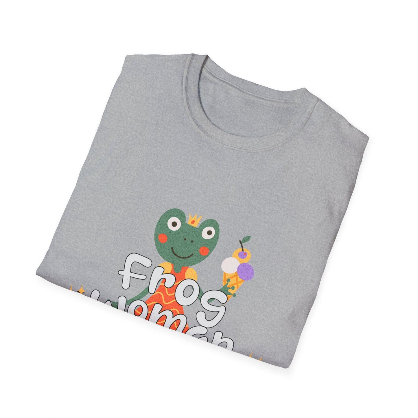 frog woman softie tee