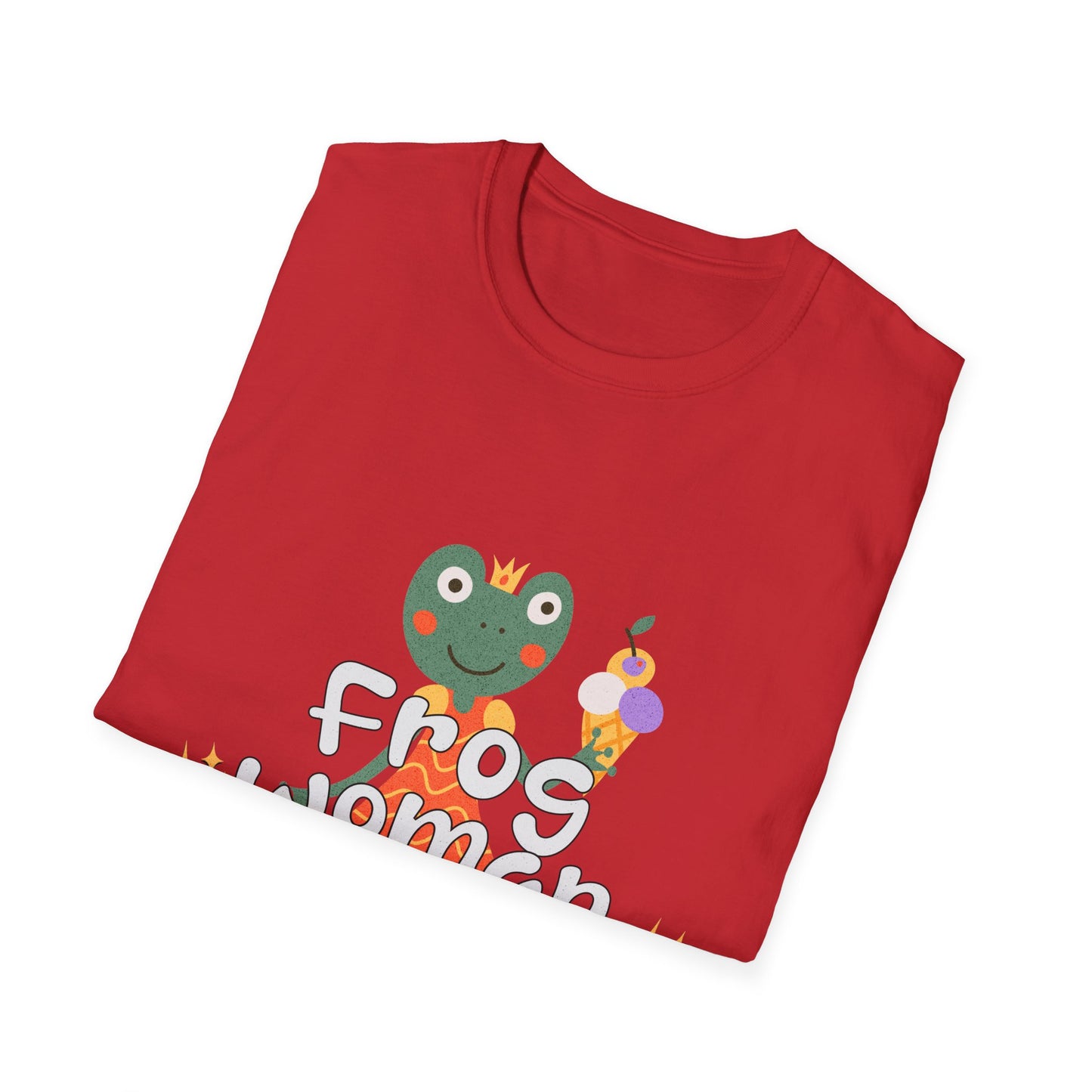 frog woman softie tee