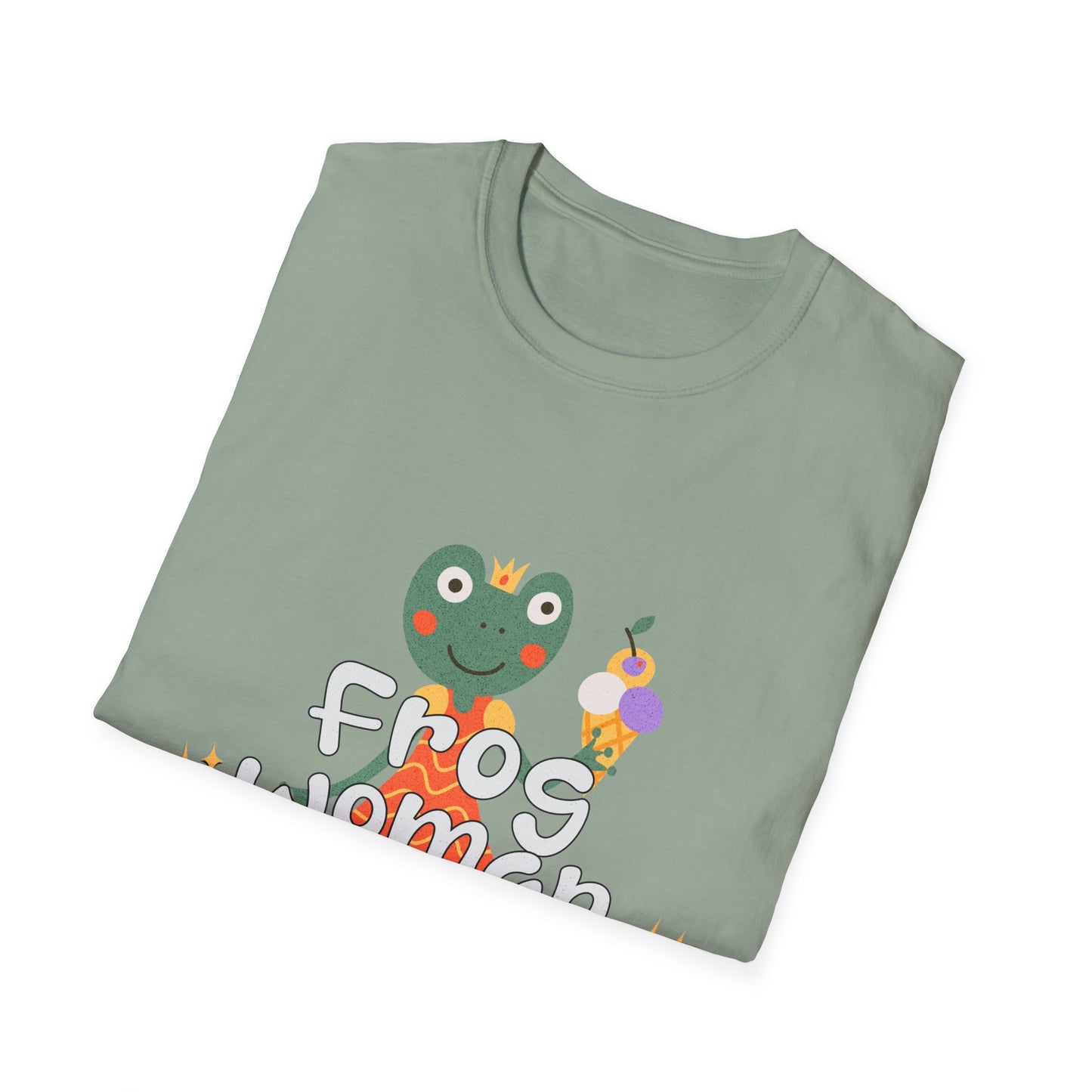 frog woman softie tee