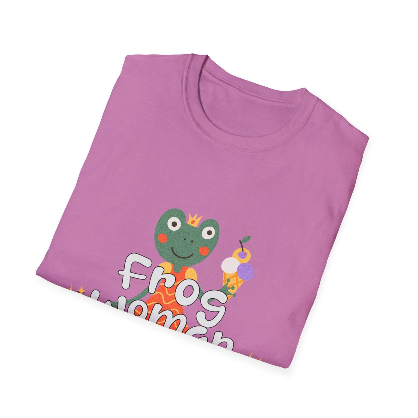 frog woman softie tee