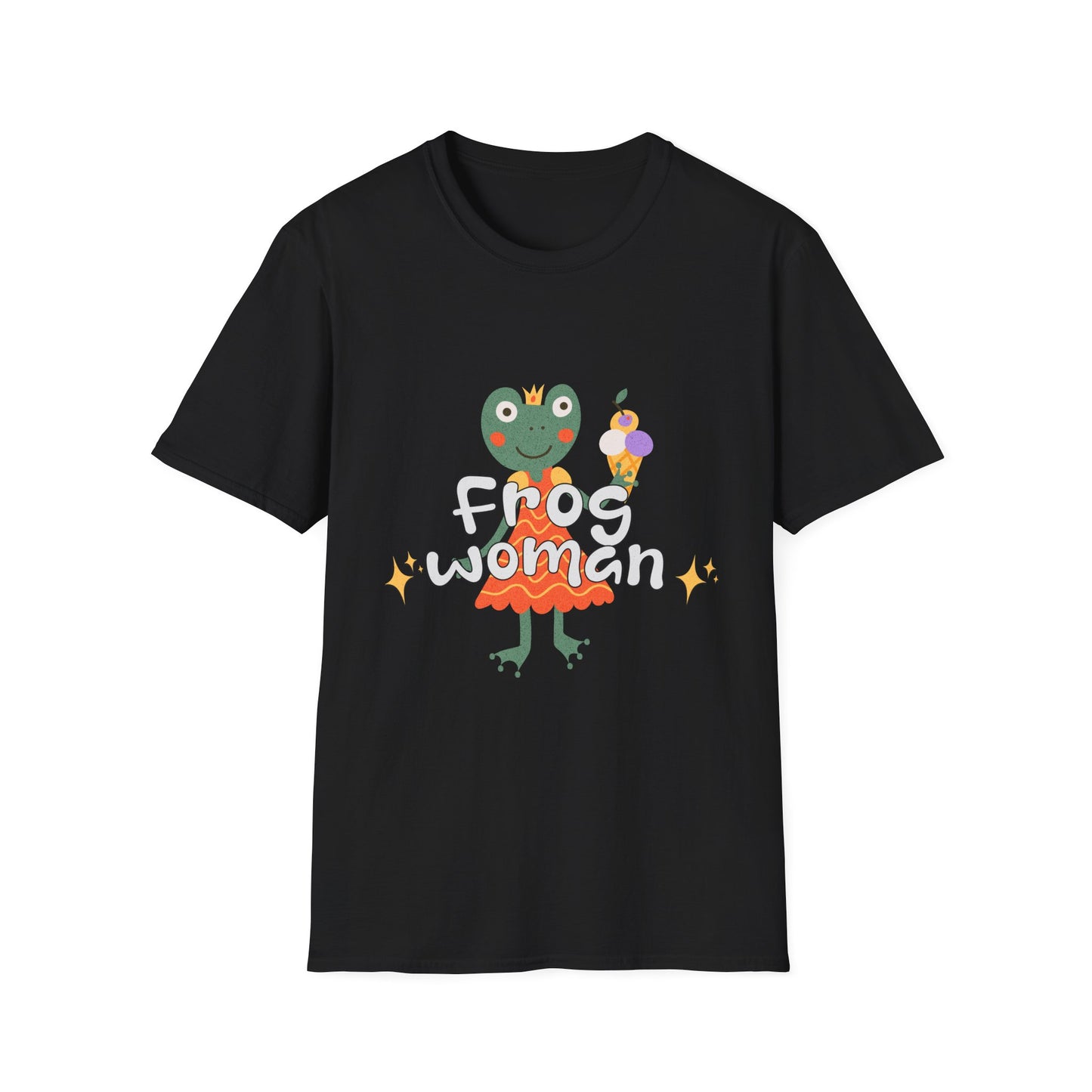 frog woman softie tee