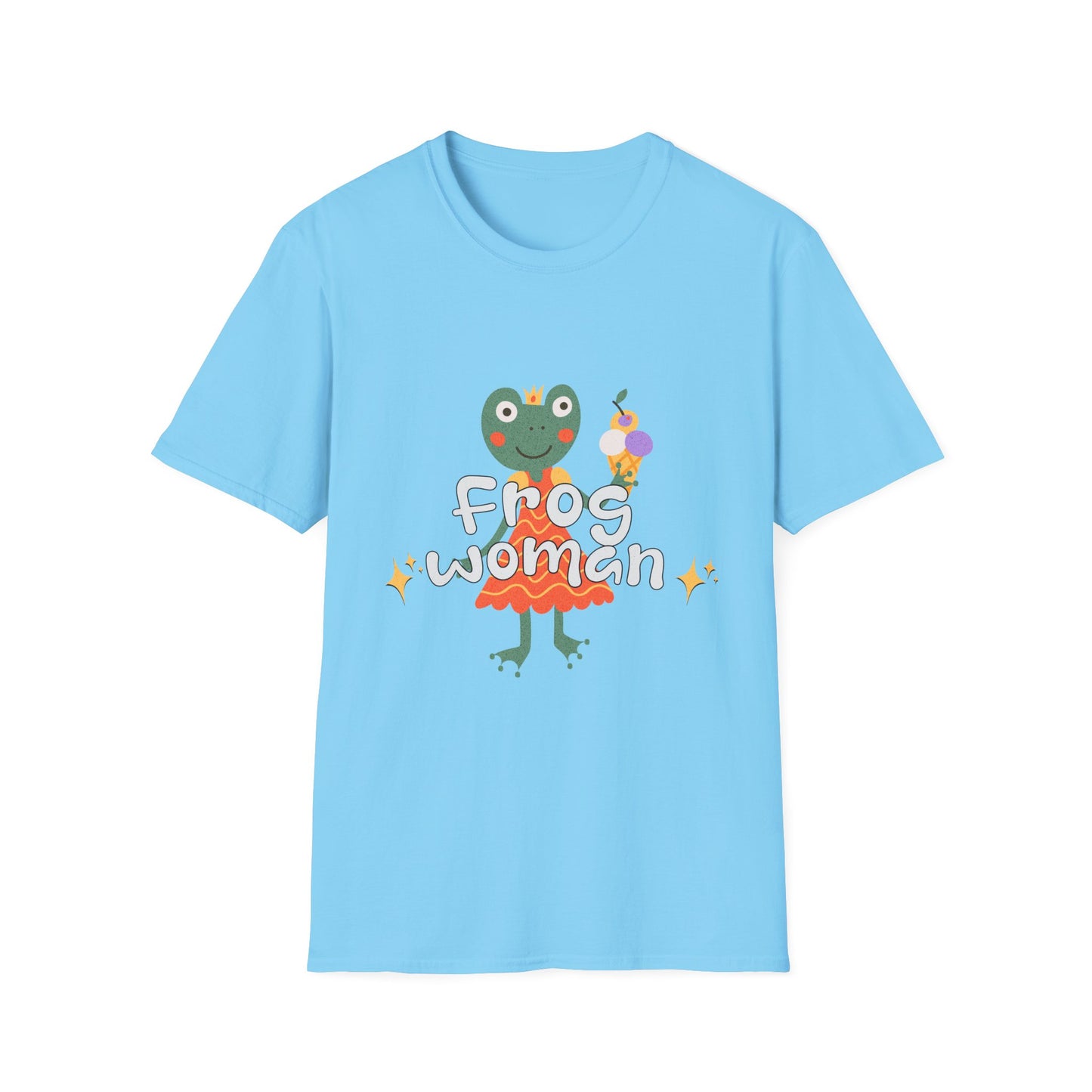 frog woman softie tee