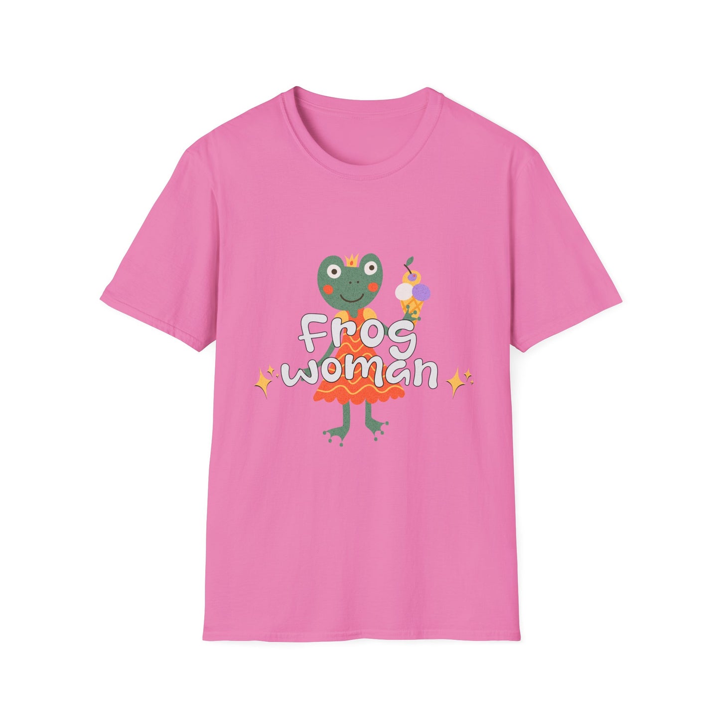 frog woman softie tee