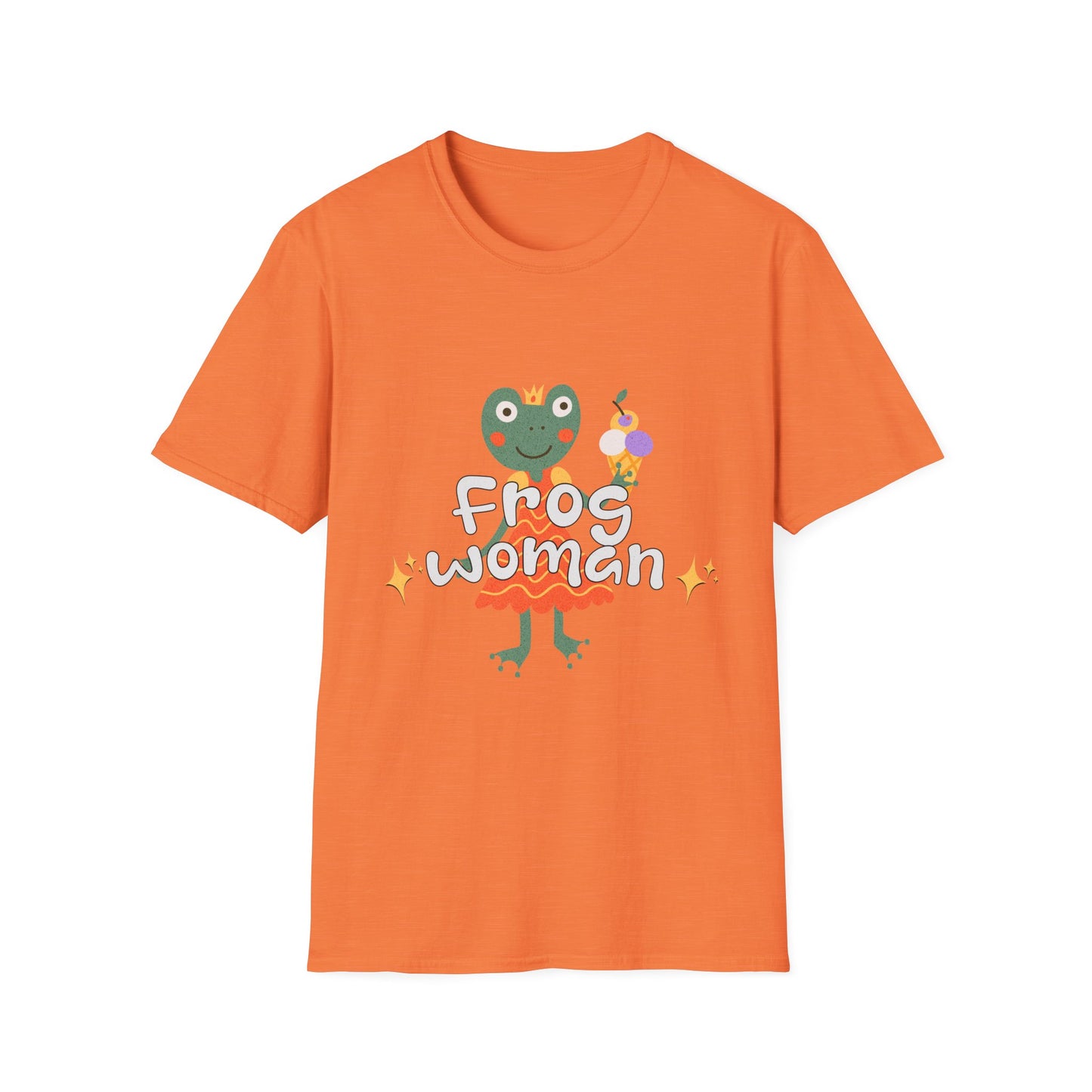 frog woman softie tee